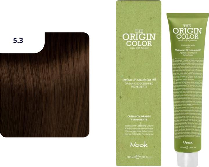 Produktbild Nook Origin Color Haarfarbe (5.3 Hellbraun golden)
