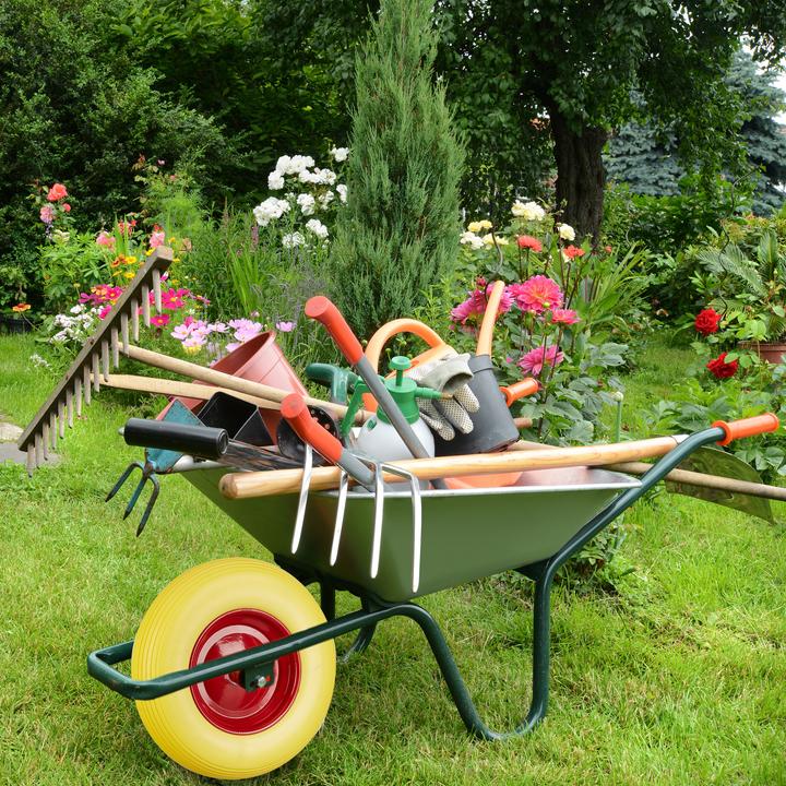 Produktbild Relaxdays Schubkarrenrad