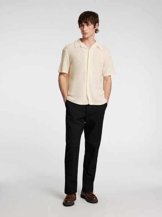 Immagine prodotto Selected Homme Jacquard Strick Kurzarmhemd (XL)