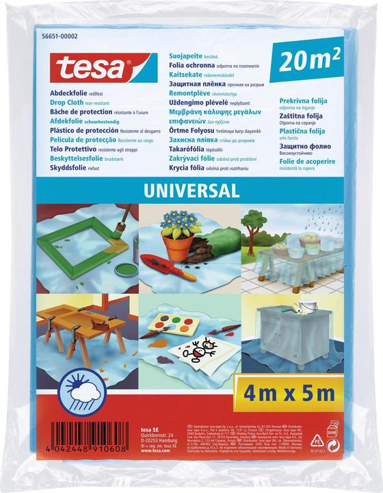 tesa EASY COVER Universal cover film (5 m, 4000 mm)