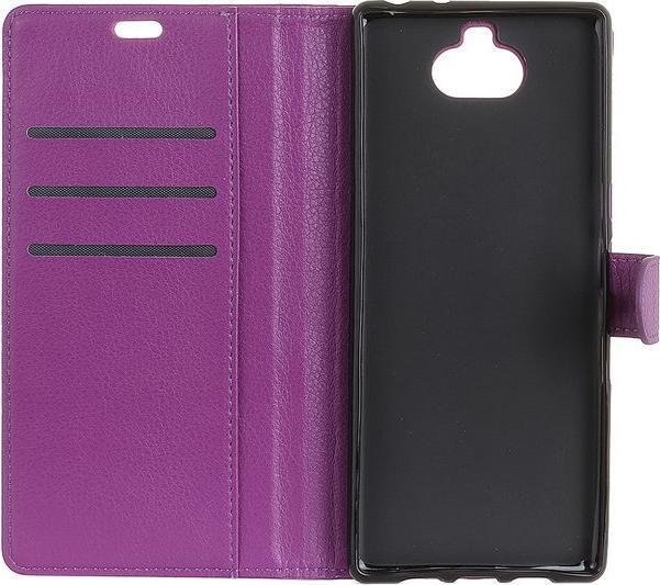 Produktbild MU Classic Litchi Leder Bookcover Series (Sony Xperia XA3)