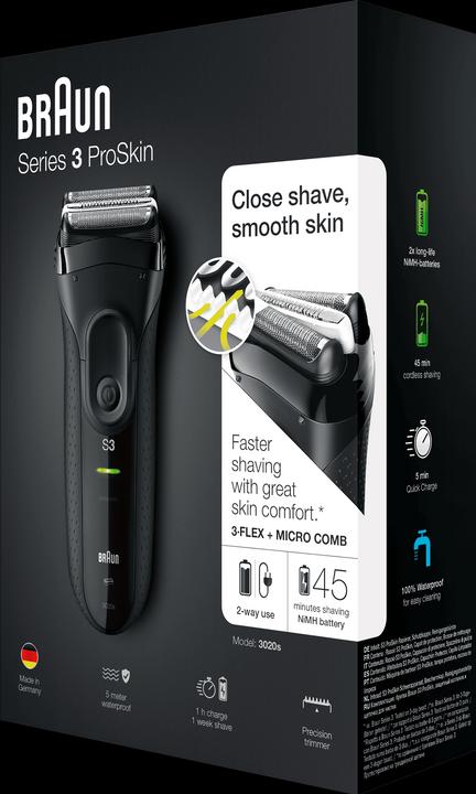 Actual product image Braun Series 3