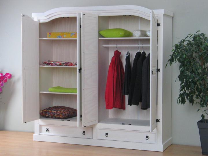 Actual product image Ebuy24 Wardrobe New Mexico (193 x 194 x 57 cm)