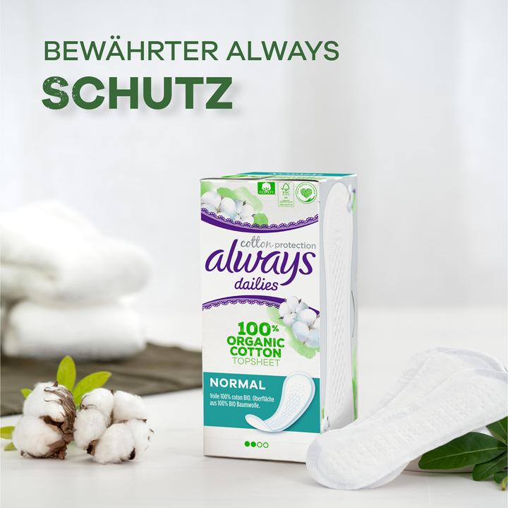Produktbild Always Cotton Protection (24 x, Slipeinlagen)
