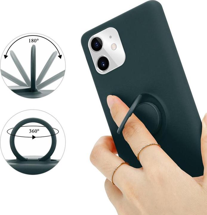 Image du produit Cadorabo TPU Liquid Ring Silicone Case Cover (Apple iPhone 11)