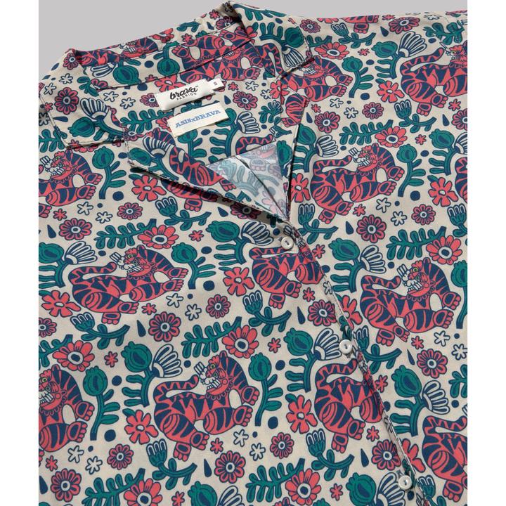 Actual product image Brava Fabrics Asis Percales Tigris Aloha (XS)