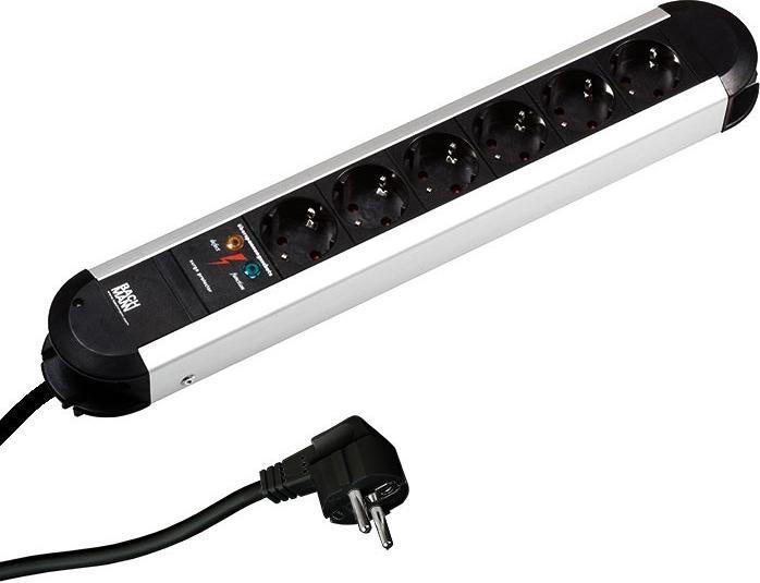 Actual product image Bachmann PRIMO extension cord (6 x, CEE 7/3, 1.75 m)