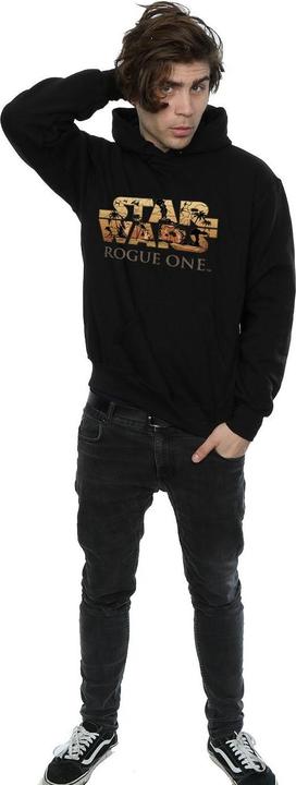 Actual product image Star Wars Mens Rogue One Logo Scene Hoodie (3XL)