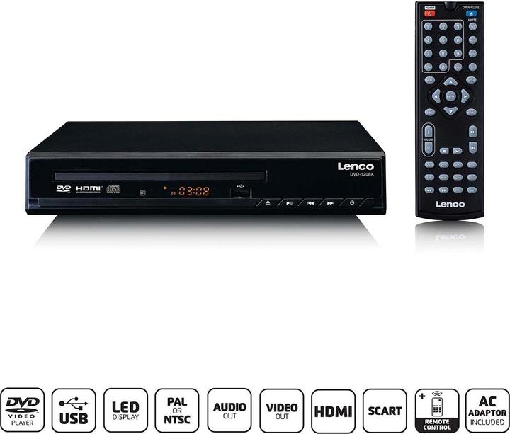 Produktbild Lenco DVD-120 (DVD Player)