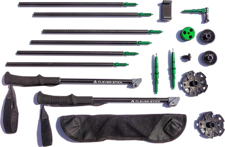 Produktbild Clever Stick Wanderstock Expedition Set bis 150cm (150 cm)
