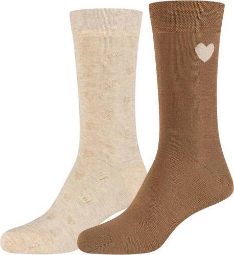 Produktbild Camano Ca-Soft Hearts Socks (2er Pack, 39 - 42)