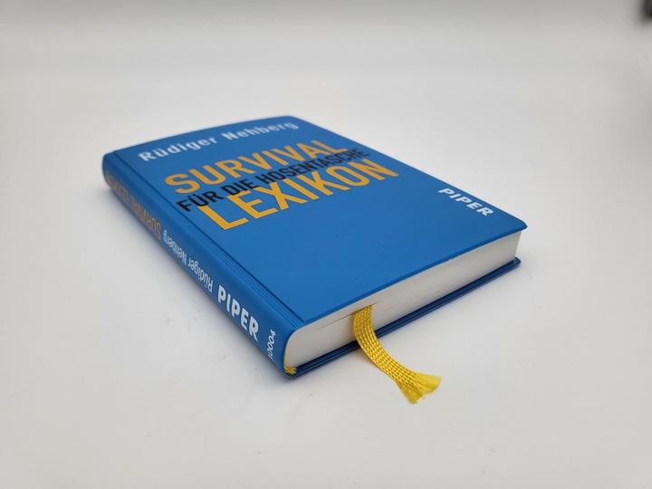 Produktbild Survival-Lexikon- Für die Hosentasche (Deutsch, Rüdiger Nehberg, 2012)