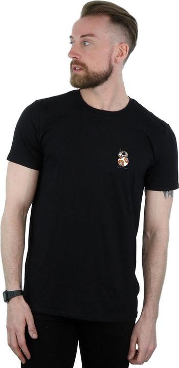 Actual product image Star Wars Mens The Force Awakens BB-8 Chest Print T-Shirt (XXL)