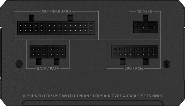 Actual product image Corsair RM650e (650 W)