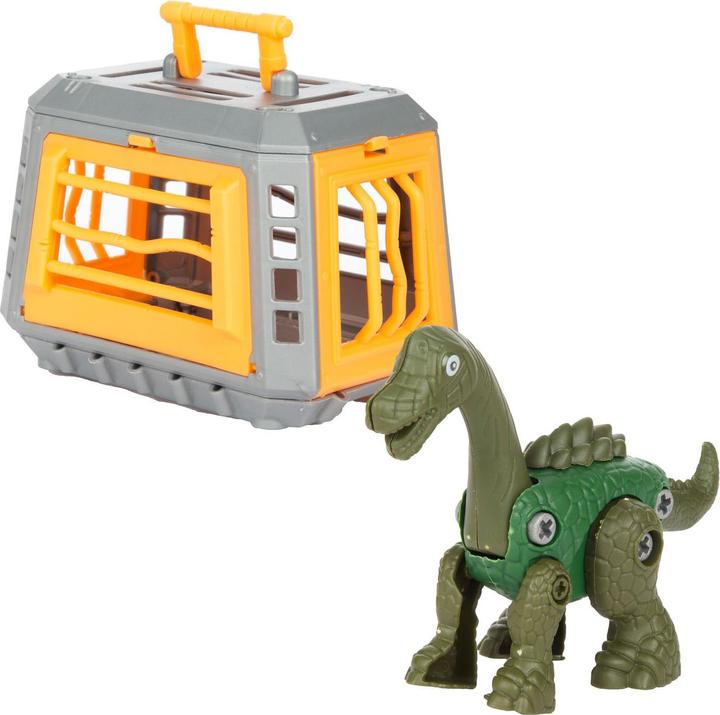 Image du produit Toi-Toys World of Dinosaurs Construisez un dino avec une cage
