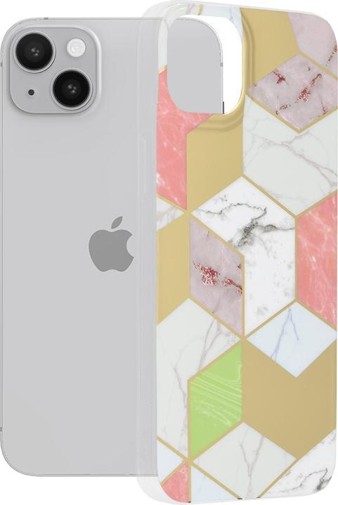 Image du produit Techsuit - Marble Series - iPhone 14 Plus - Purple Hex (Apple iPhone 14 Plus)