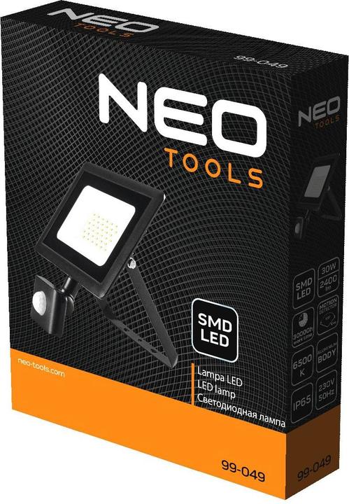 Produktbild Neo Strahler mit Bewegungssensor (Strahler mit Bewegungssensor SMD 30W 2400 lm 230V) (2400 lm, IP66)