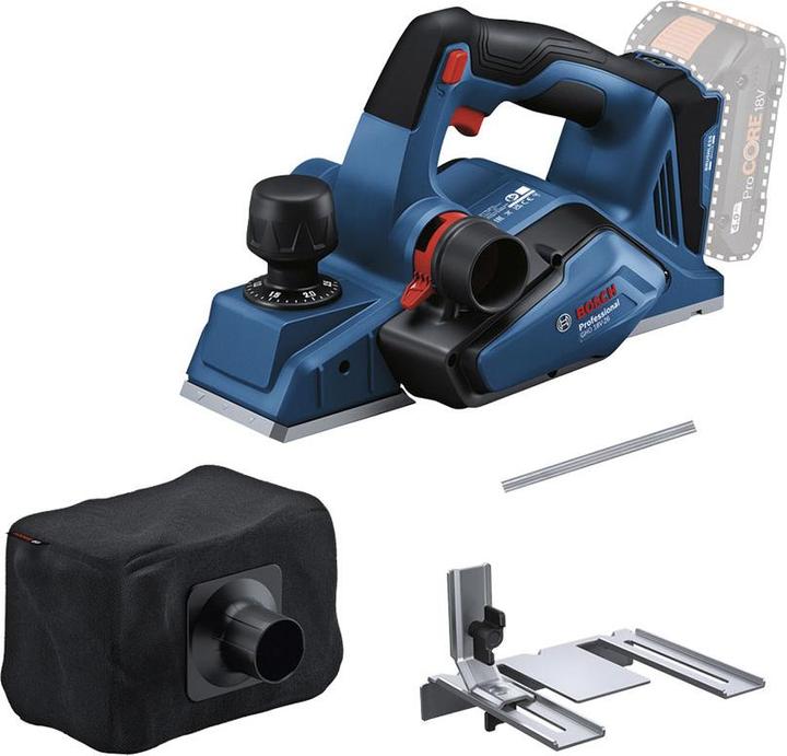 Image du produit Bosch Professional Rabot sans fil GHO 18V-26, L-BOXX 238