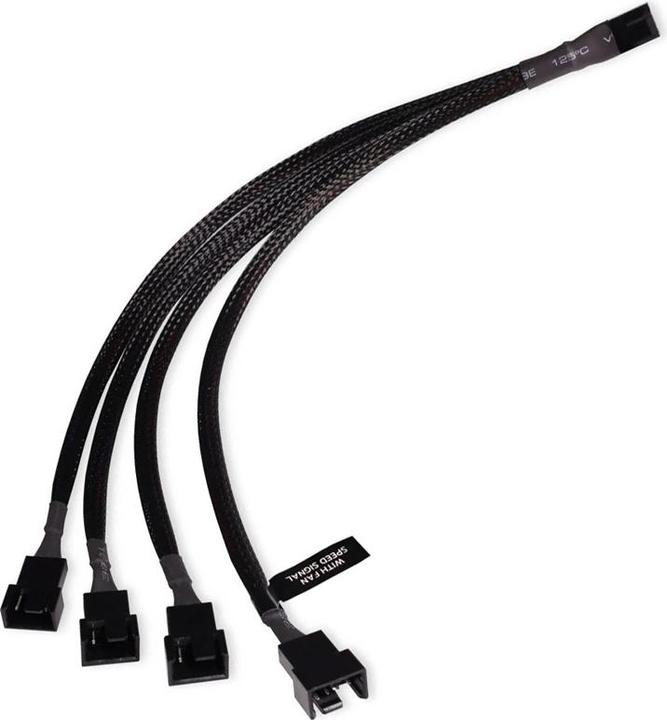 Alphacool LK Y-splitter 4-polig naar 4x 4-polig PWM 30cm