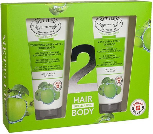 Immagine prodotto Mettler1929 Set per la cura dei capelli e del corpo Mela Verde (Set per la cura del corpo)