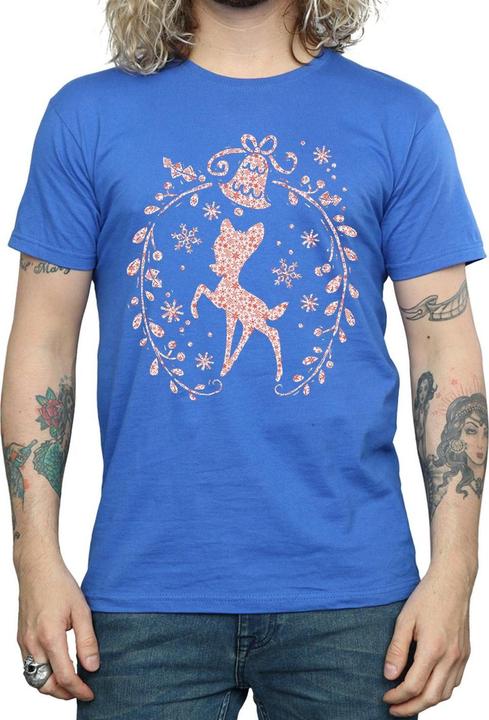 Produktbild Disney Bambi Christmas Wreath TShirt (XL)