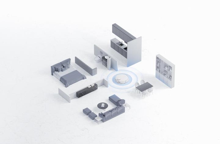 Productafbeelding Xiaomi Mi Robotstofzuiger S10, zwart (Stofzuigrobot)
