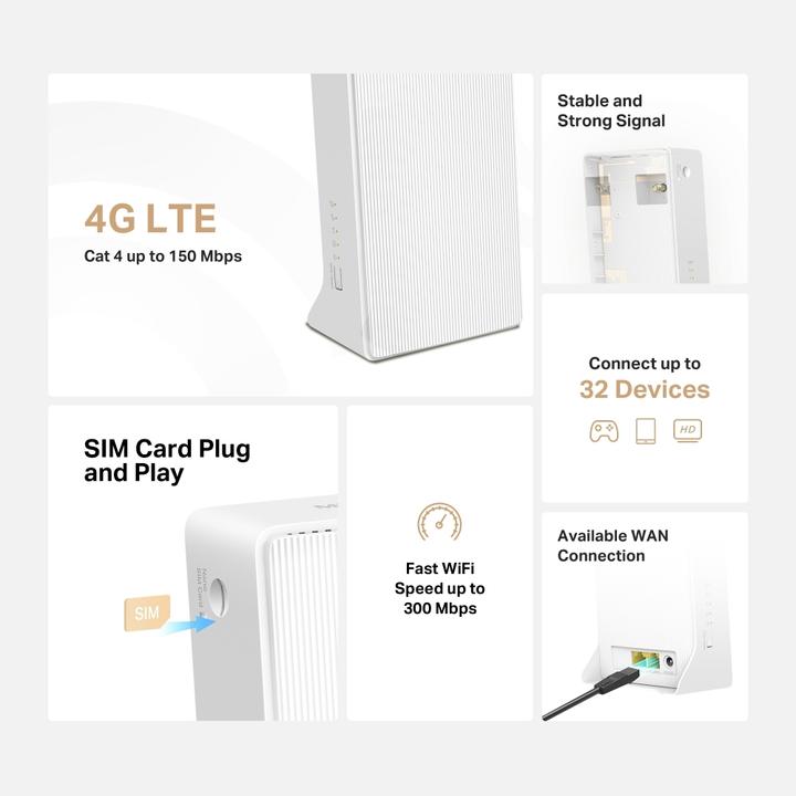 Produktbild Mercusys MB110-4G