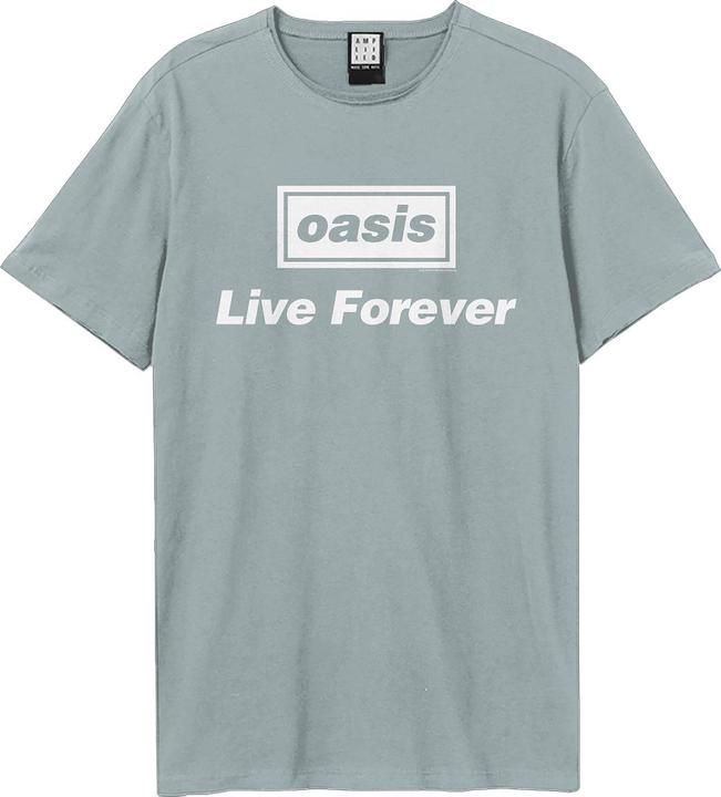 Immagine prodotto Amplified Live Forever Maglietta Oasis Adulto Unisex (L)