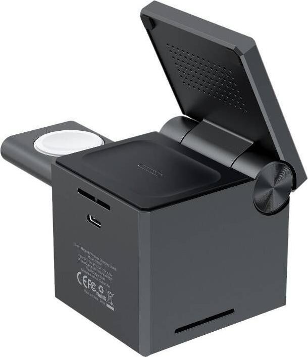 Produktbild Choetech T632-F 3-in-1 15W inductive charger (black) (15 W)
