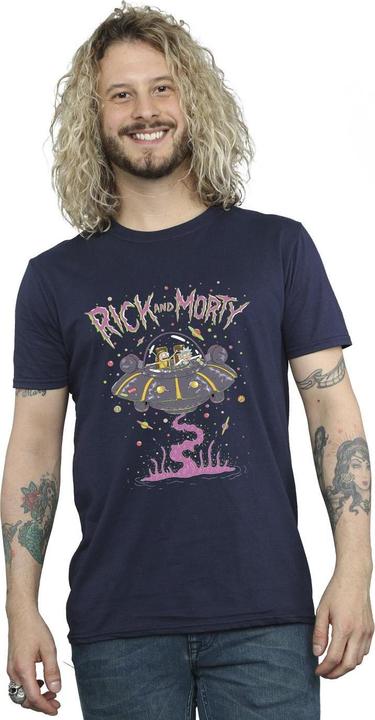 Produktbild Rick And Morty Pink Spaceship TShirt (M)