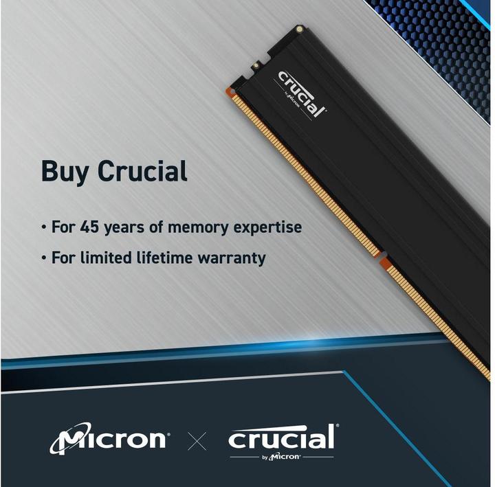 Image du produit Crucial Pro (2 x 16GB, 5600 MHz, RAM DDR5, DIMM)