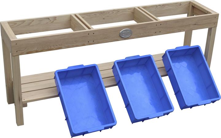 Image du produit Axi Table d'activités avec 3 compartiments Marron naturel