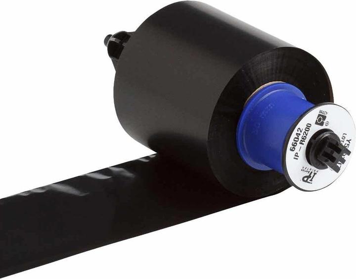 Actual product image Brady i5100 IP R6200 Series colour ribbon for printers, 25 mm core (6 cm, Black)