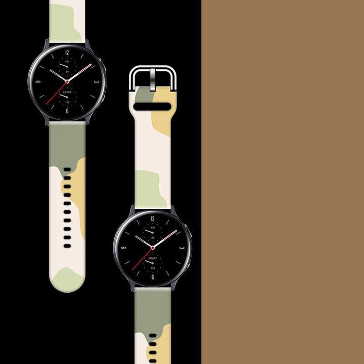 Actual product image Hurtel Strap Moro Band For Samsung Galaxy Watch 42mm Silicone Strap Camo Watch Bracelet (14) (Silicone)