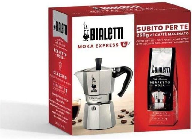 Actual product image Bialetti Bial Set MOKA 6 cups + 250g Perfetto Cl. | 0003545 (6 T.)