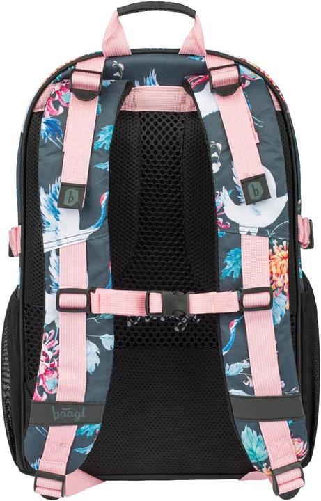 Immagine prodotto Baagl 3-teiliges Schulrucksack-Set Birds für Mädchen