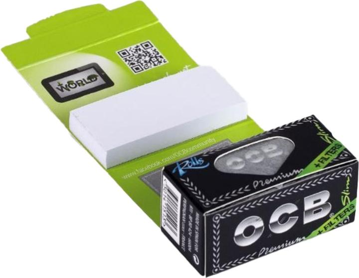 Immagine prodotto OCB rotoli neri Slim con scatola filtro