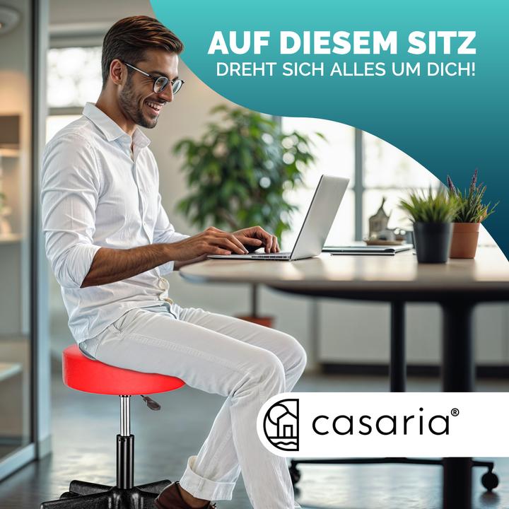 Actual product image Casaria Rollhocker