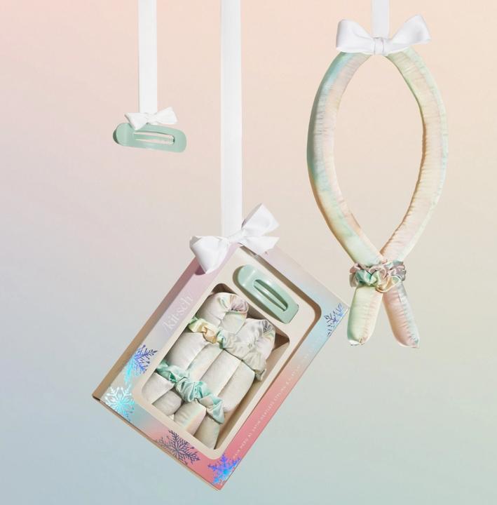 Image du produit Kitsch Ensemble en satin avec griffes plates