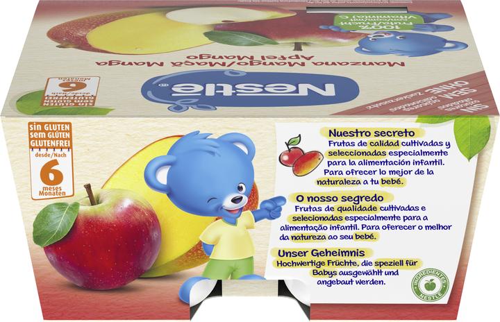 Immagine prodotto Nestlé Composta di mele e mango, dopo 6 mesi (425 g)