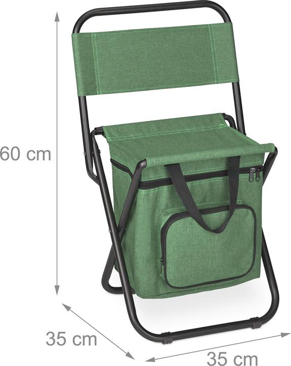 Immagine prodotto Relaxdays Sgabello da campeggio