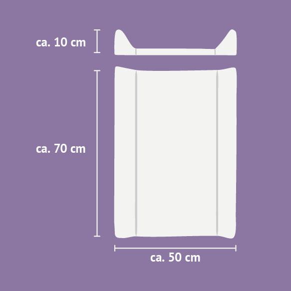 Image du produit Träumeland Coussin à langer Animaux de la forêt 50 x 70 cm (50 x 70 cm)