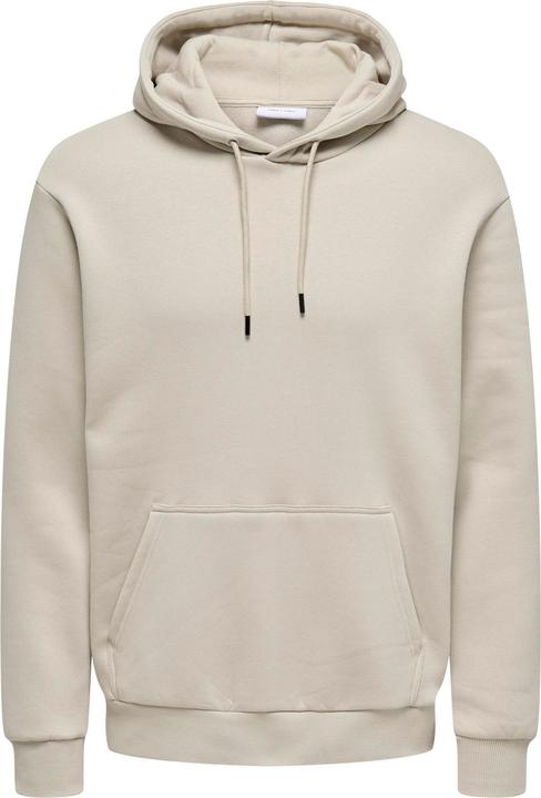 Only & Sons Einfarbiger Hoodie (L)