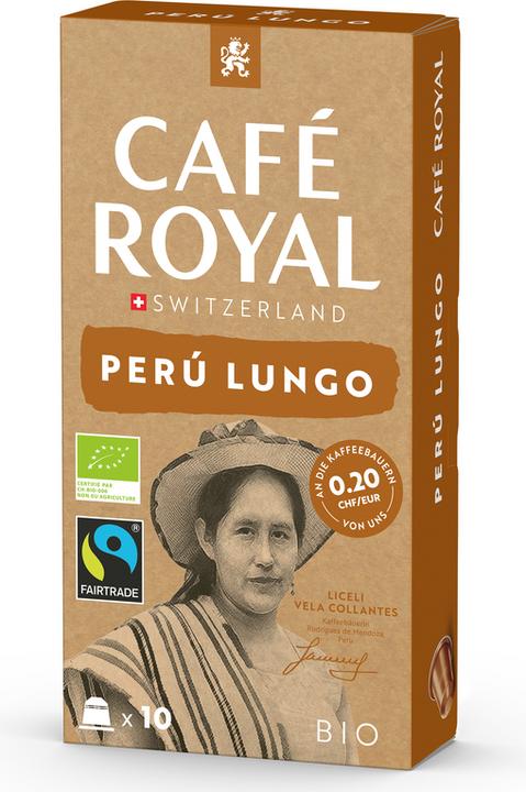 Actual product image Café Royal MH Royal Peru (10 x Port.)