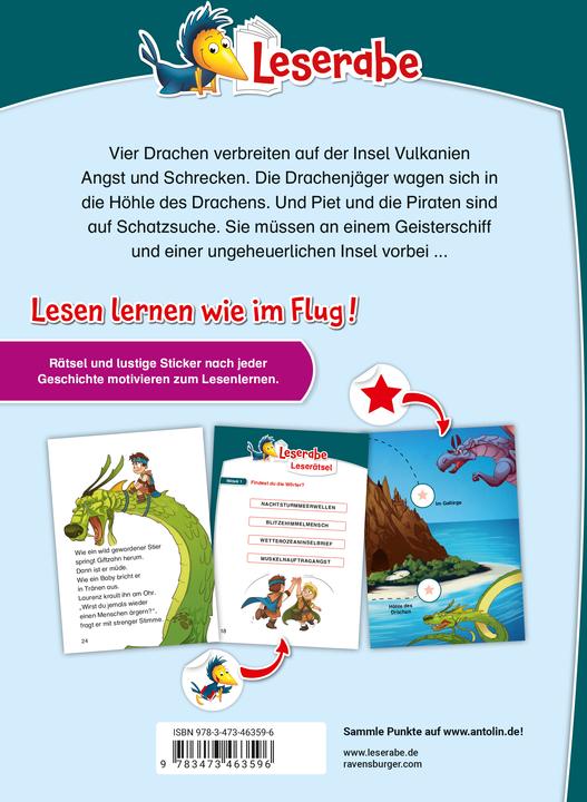 Produktbild Ravensburger Leserabe - Sonderausgaben: Abenteuergeschichten zum Lesenlernen (Deutsch, THiLO, Nikolai Renger, Zapf, 2024)