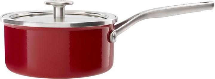 KitchenAid Cvd Soupière 18cm eRed Ex / Cream int (Casserole à manche, Acier)