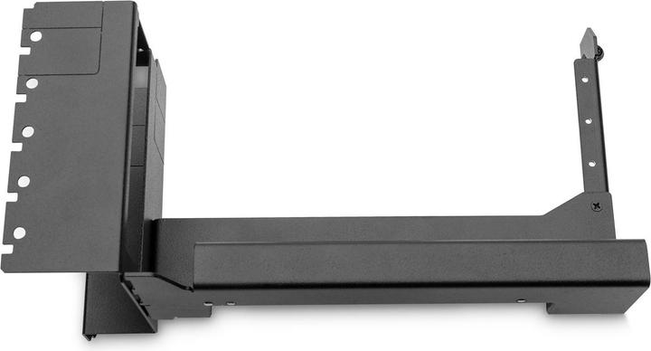 Actual product image EKWB EK-Loop Vertical Graphics Card Holder EVO, PCIe Riser Cable 4th Gen