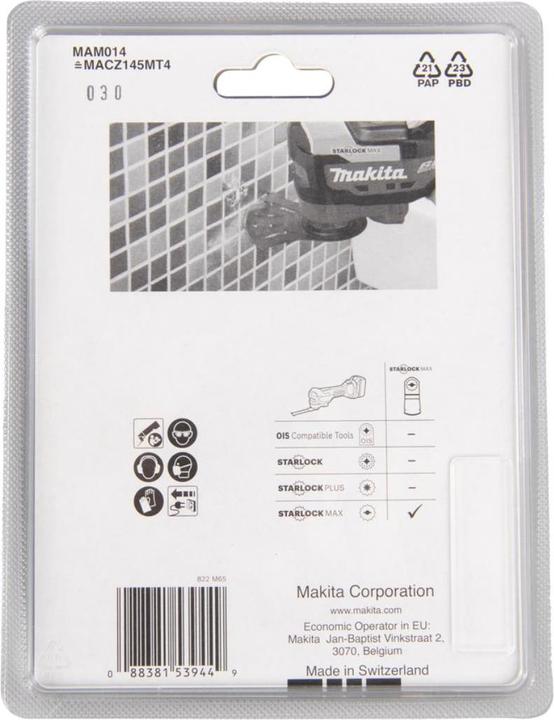 Actual product image Makita Carbide segment saw blade B-66547