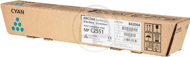 Immagine prodotto RICOH Toner HY ciano 842468 MP C2551 9500 pagine (C)