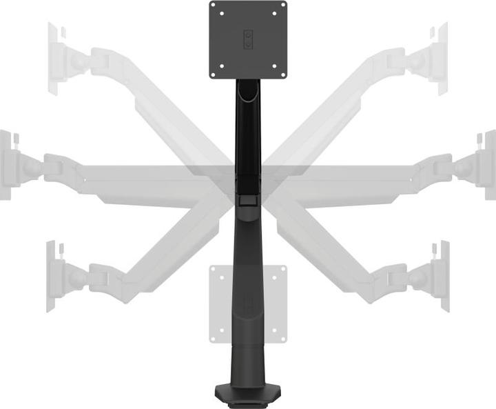 Image du produit Multibrackets Bras de moniteur simple blanc (Tables, 32")